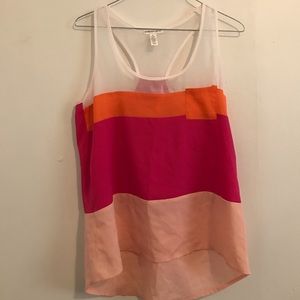 Cute tank top with light vibrant colors